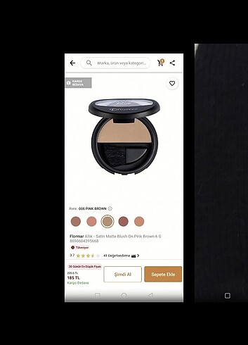Flormar Satın Matte Allık Pink Brown