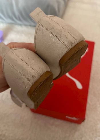 Kız Çocuk Beyaz Babet Ayakkabı - Görsel 3