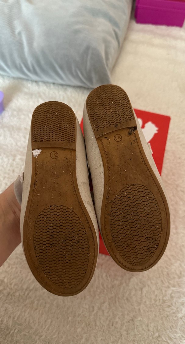 Kız Çocuk Beyaz Babet Ayakkabı - Görsel 4