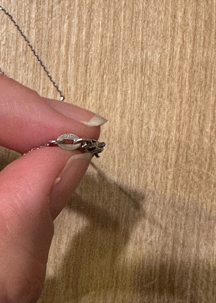 Gümüş kolye - Görsel 5