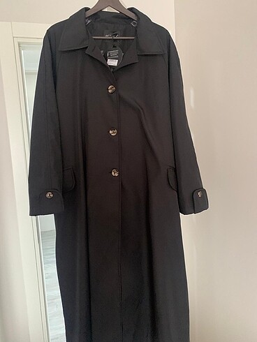 Büyük beden trençkot - Görsel 9