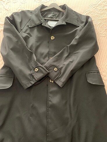 Büyük beden trençkot - Görsel 2