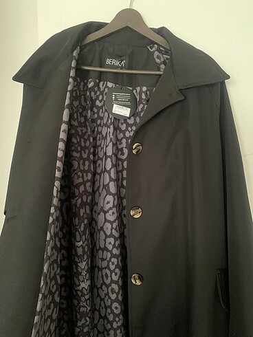 Büyük beden trençkot - Görsel 8