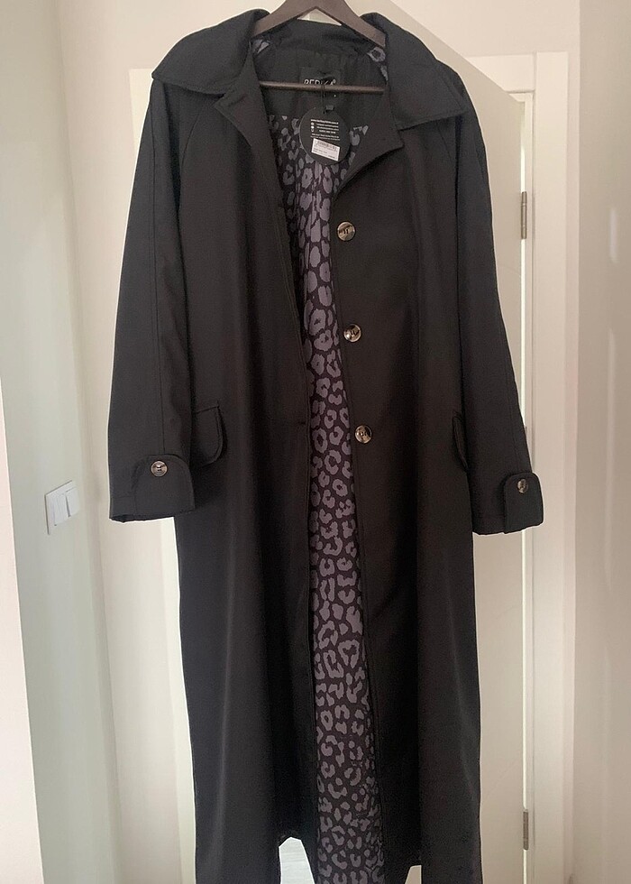 Büyük beden trençkot - Görsel 3