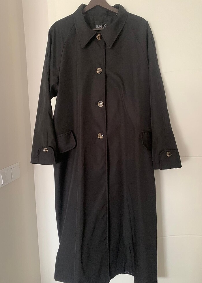 Büyük beden trençkot - Görsel 5
