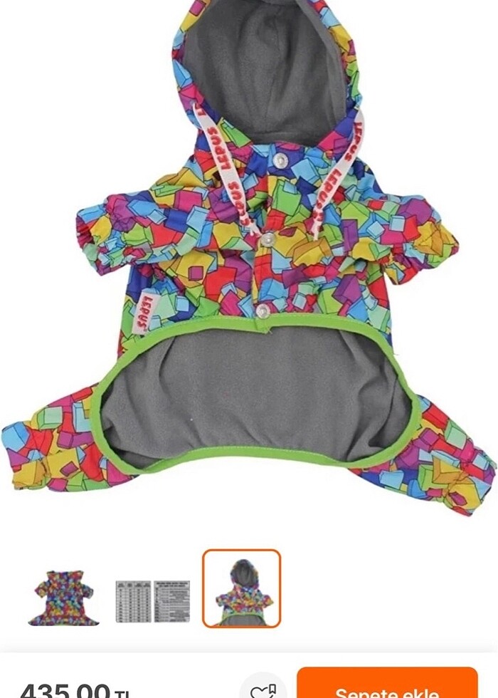 Köpek montu - Görsel 2