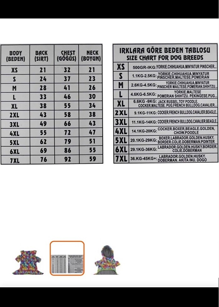 Köpek montu - Görsel 3