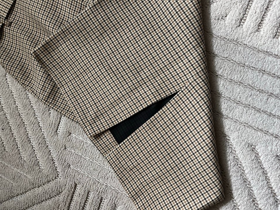 Kemerli Ekoseli Kadın Kalem Etek - Görsel 2