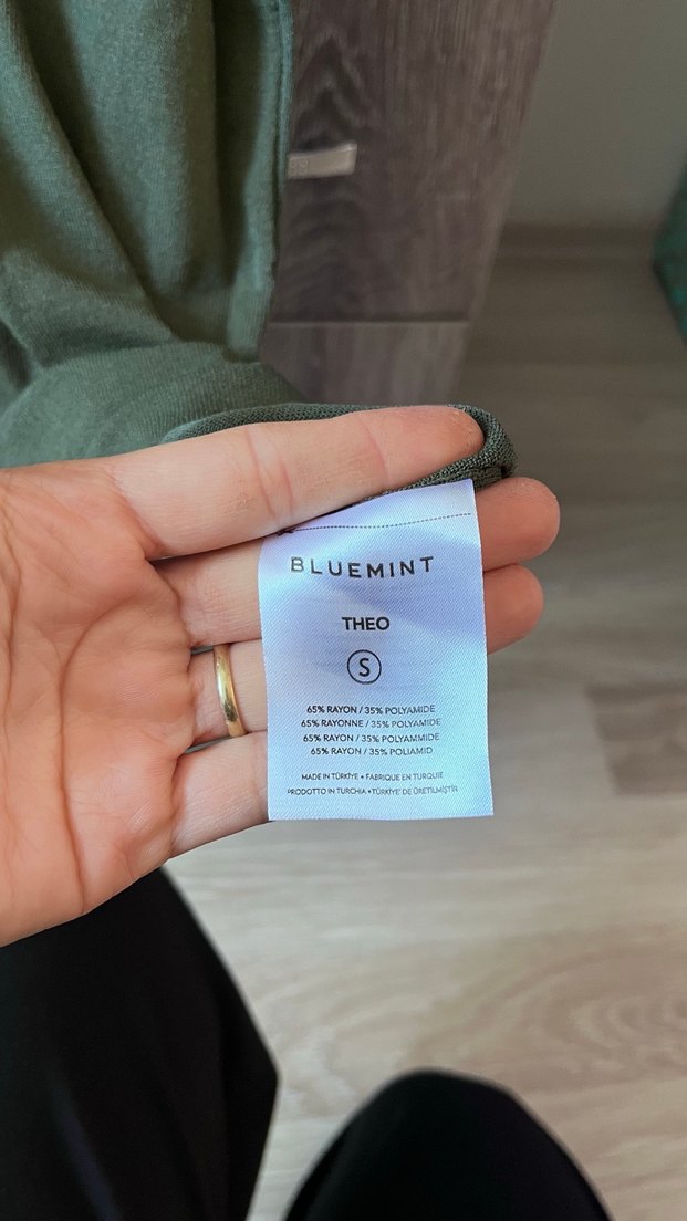 Haki Renk Regular Fit Erkek Tişört - Görsel 2