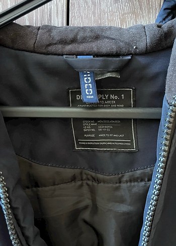 Koyu Mavi Erkek Fermuarlı Ceket - Görsel 2