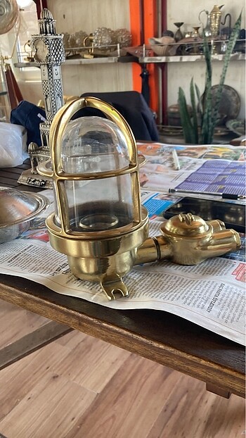 Beden altın Renk Gemi enkazı aplik