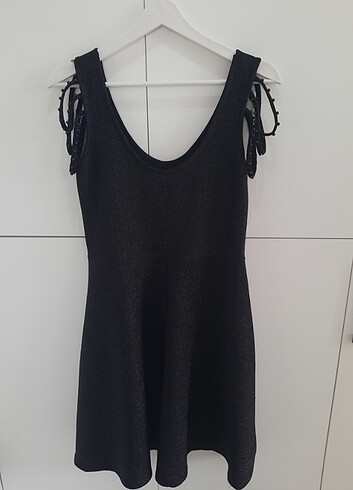 Siyah abiye mezuniyet elbisesi - Görsel 2