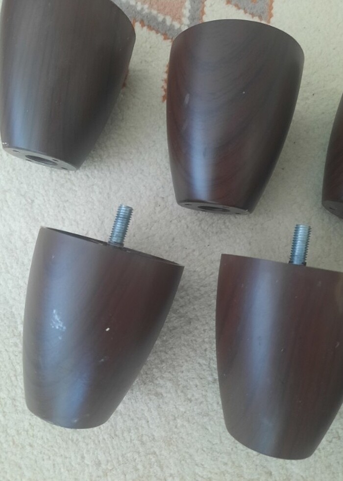 8 cm lik  dolap yatak baza mobilya ayağı - Görsel 2