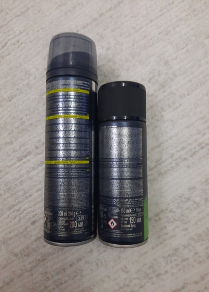 Traş köpüğü ve dodorant - Görsel 2