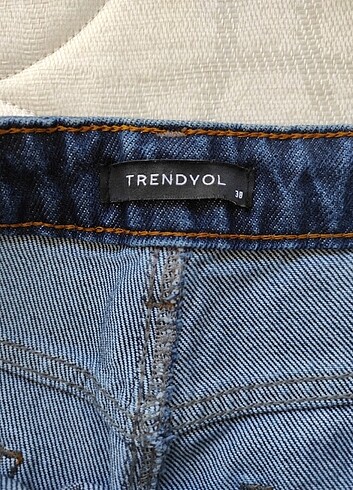 38 Beden lacivert Renk Trenyolmila jean