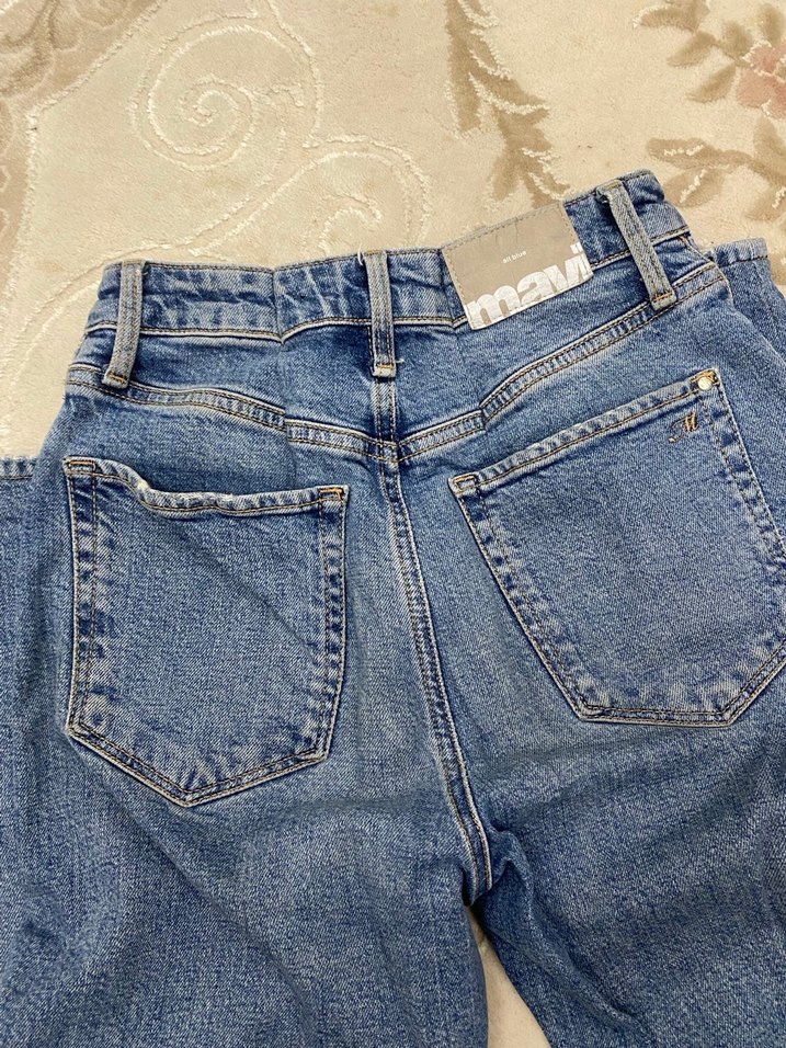 Mavi marka mom jean - Görsel 2