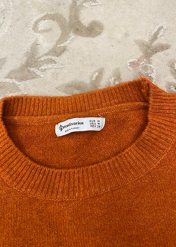 Kahverengi Kadın kazak stradi - Görsel 2