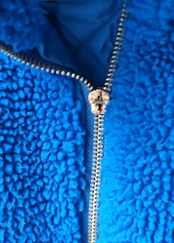 Mavi Kadın Fermuarlı Polar Ceket - Görsel 4