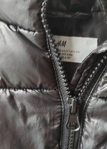 Kız Çocuk Siyah Şişme Ceket - Görsel 3