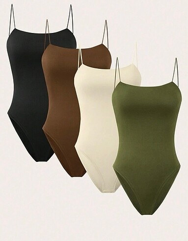 Çok Renkli Bodysuit