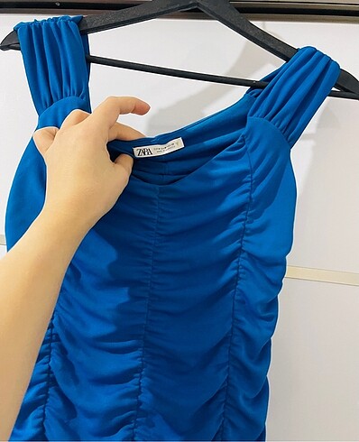 Zara Zara drapeli elbise