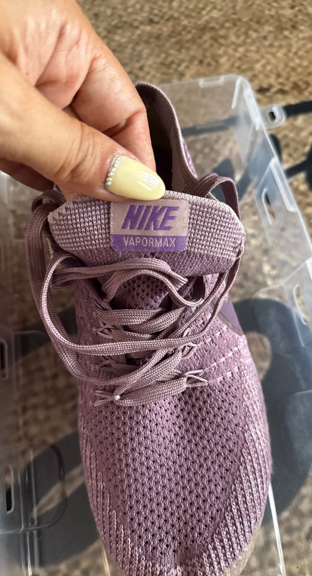 Mor Bağcıklı Yüksek Topuklu Kadın Spor Ayakkabısı - Görsel 2