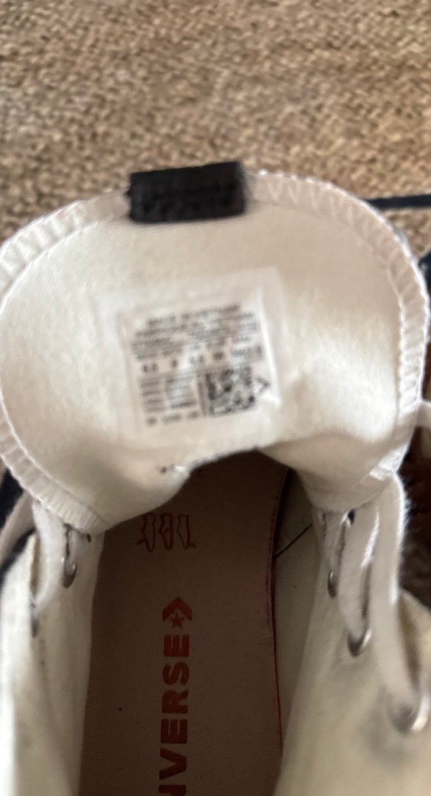 Fırfırlı Dolgu Topuklu Beyaz Siyah Spor Ayakkabı - Görsel 3