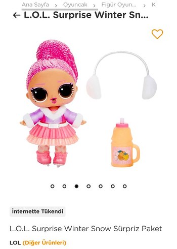 L.O.L. Surprise Winter Snow Bebek Seti