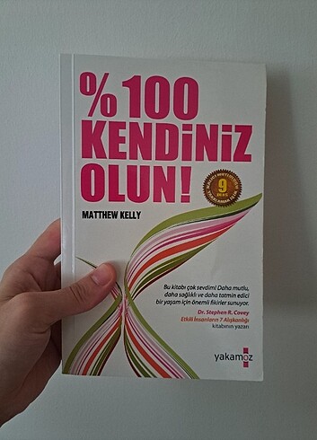 Kişisel gelişim kitabı.