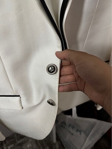 50 Beden beyaz Renk Takım elbise bleazer ceket