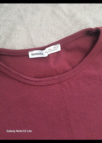 Bordo Kısa Kollu t-shirt - Görsel 3
