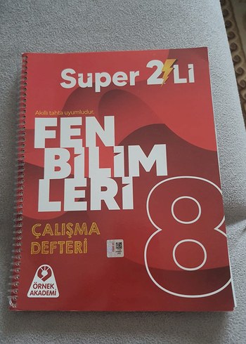8. Sınıf Fen Bilimleri Çalışma Defteri