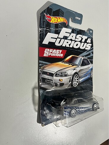  Beden Hotwheels Fast and Furıous R34 GTR