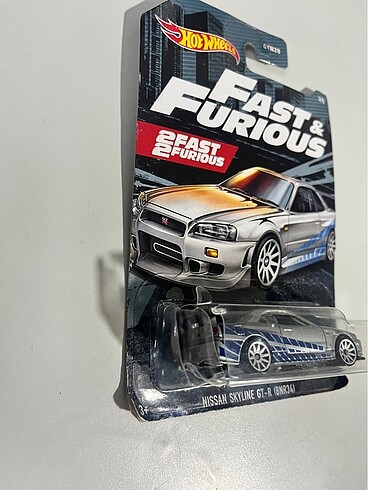  Beden Hotwheels Fast & Furıous R34GTR