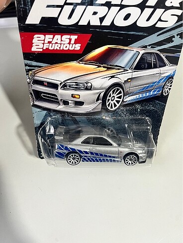  Beden Renk Hotwheels Fast & Furıous R34GTR