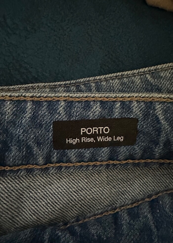 Mavi Porto Pantolon - Görsel 3