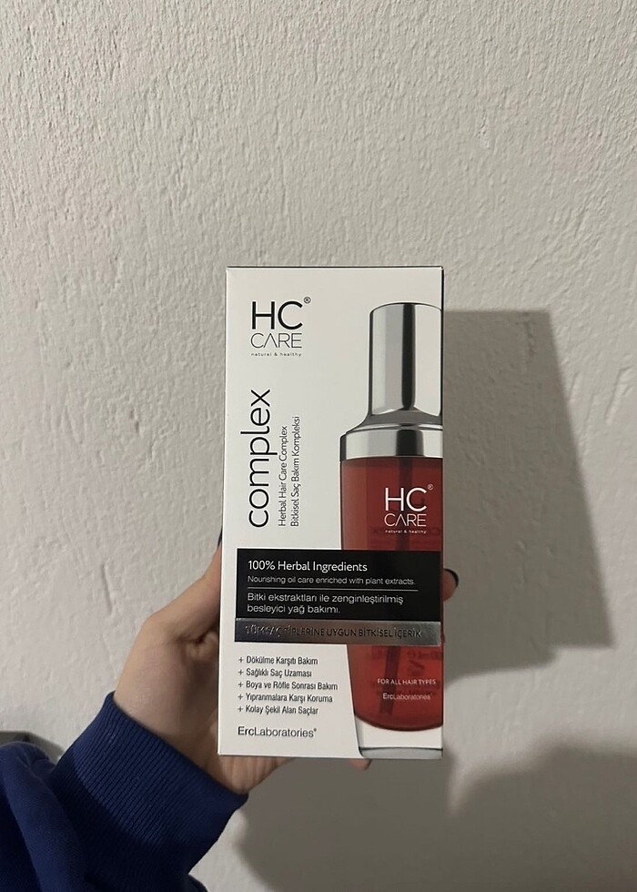 Hc Care Saç Bakım Yağı - Görsel 3