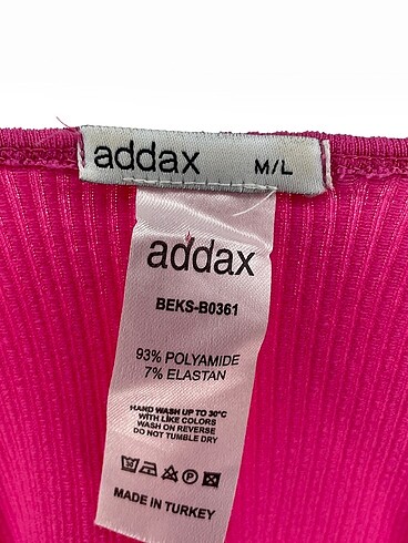m Beden pembe Renk Addax Mini Üst %70 İndirimli.