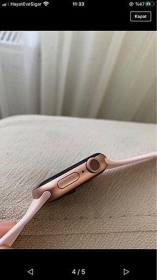 Beden pembe Renk S5 apple watch