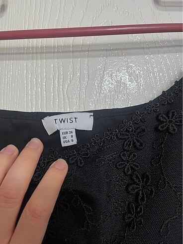 Twist Twist transparan bluz