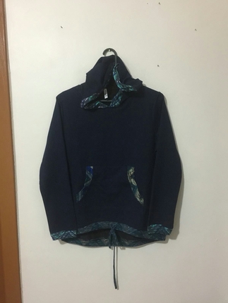 Lacivert Spor Sweat 