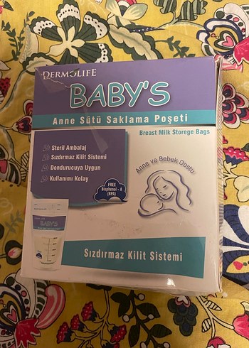 Dermolife Bebek Anne Sütü Saklama Poşeti - Görsel 2