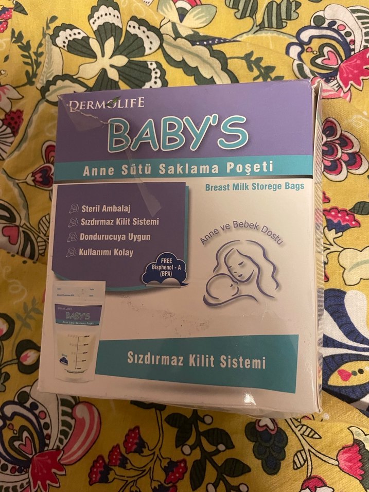 Dermolife Bebek Anne Sütü Saklama Poşeti - Görsel 2