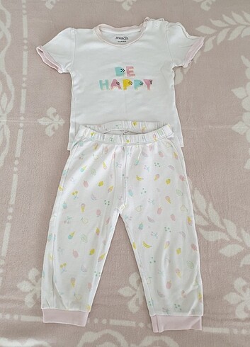 Kiz bebek pijama takimi