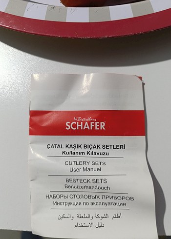 Schafer 84 parça çatal bıçak takımı - Görsel 3