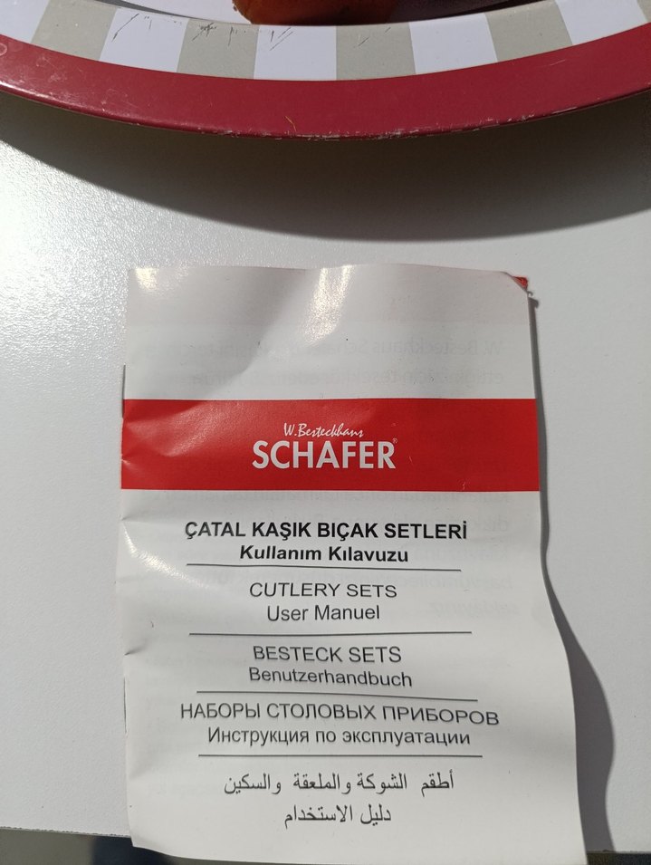 Schafer 84 parça çatal bıçak takımı - Görsel 3