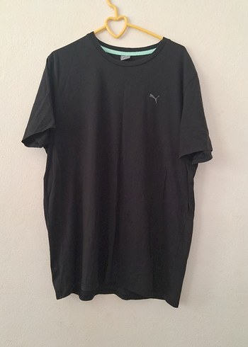 Erkek Siyah Loose Fit Kısa Kollu Tişört