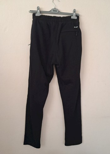 Orjinal Siyah Fermuarlı Erkek Eşofman Altı - Görsel 4