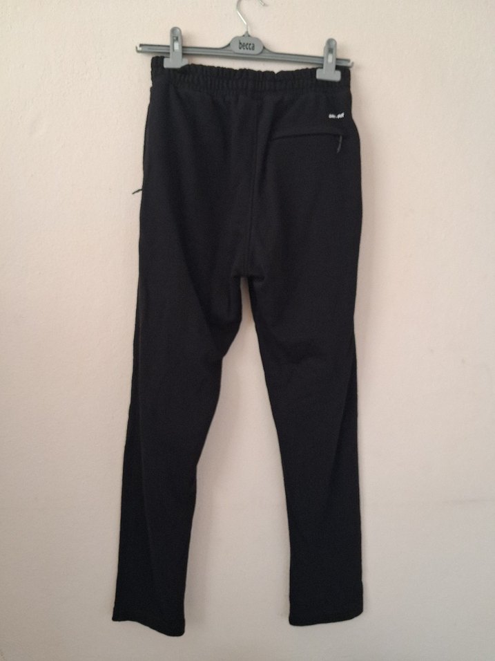 Orjinal Siyah Fermuarlı Erkek Eşofman Altı - Görsel 4