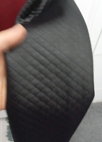 Kırmızı Siyah Düğmeli Kadın Ceket - Görsel 2